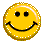 yellow smiley face tilting back and forth